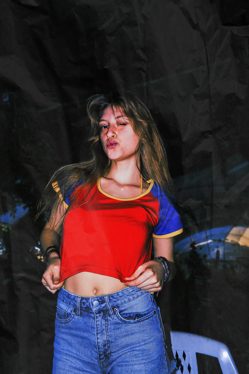The Phoenix Remix Crop Tee T- Shirts LUNARITY GARAGE   