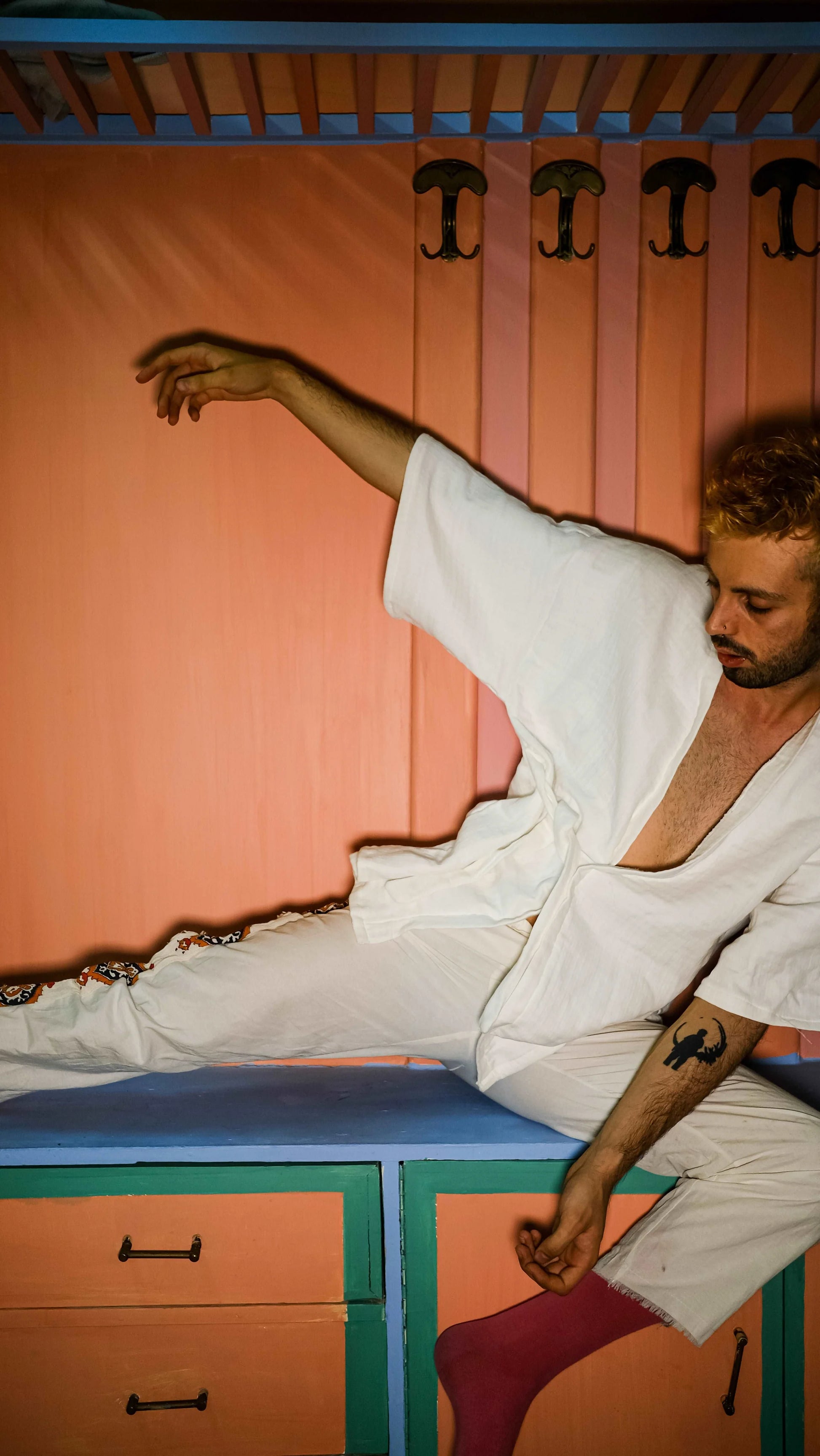 White Muslin Kimono kimono LUNARITY GARAGE