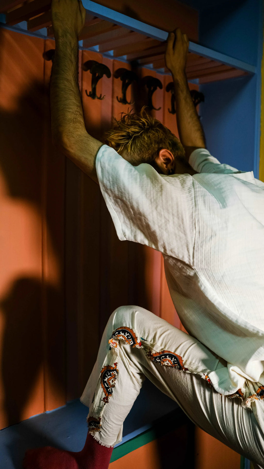 White Muslin Kimono kimono LUNARITY GARAGE   