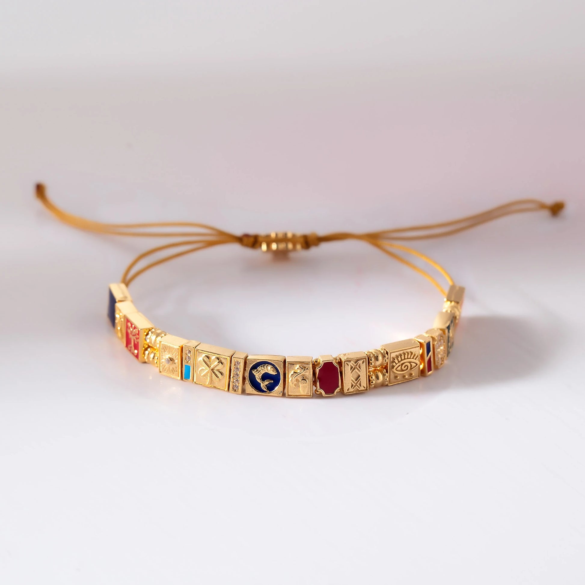 Confetti Crush Bracelet – Gold Micron Plated with Hand Enamel Bracelets LUNARITY GARAGE