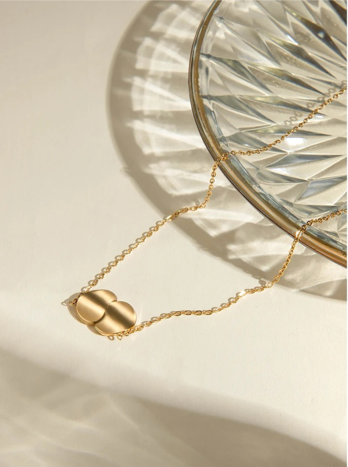 Geometric Curve Necklace necklaces LUNARITY GARAGE