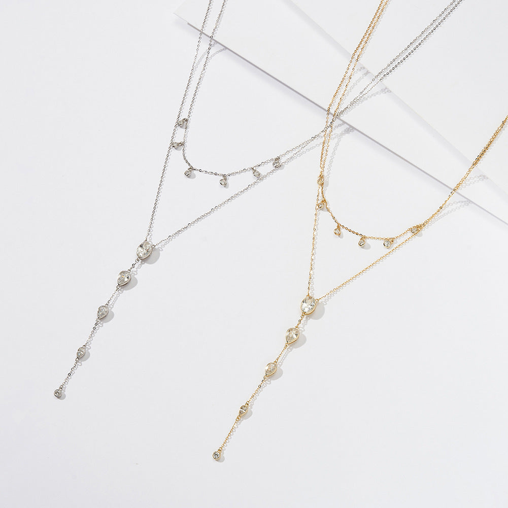 Women's Sterling Silver Twin Lasso Necklace necklaces LUNARITY GARAGE   