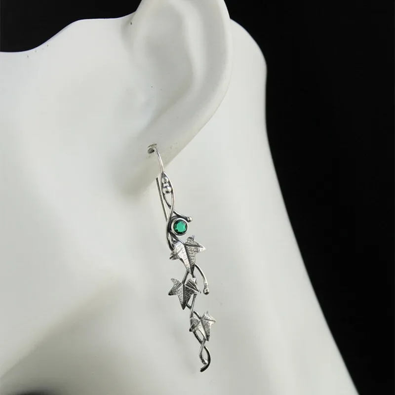 Elven Ivy Leaf Earrings vintage earrings LUNARITY GARAGE   