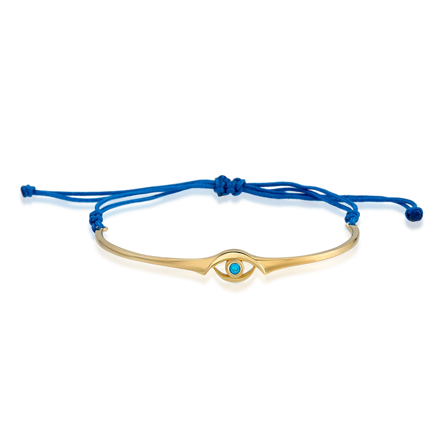 Evil Eye Blue Topaz Bracelet bracelets LUNARITY GARAGE   