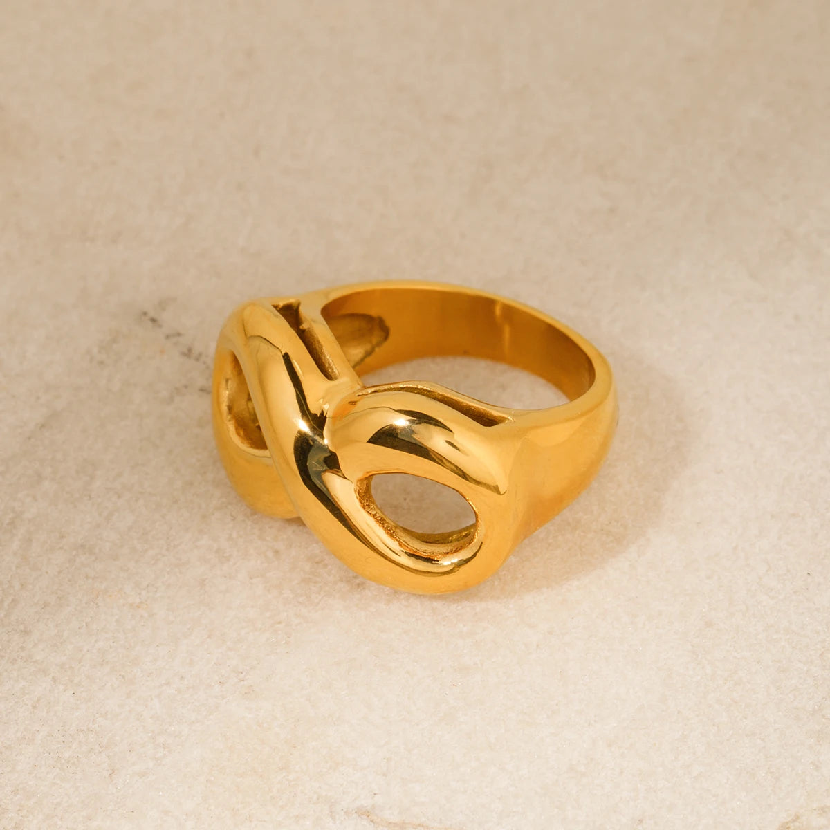 Exquisite Geometric Design Infinite Symbol Ring ring LUNARITY GARAGE
