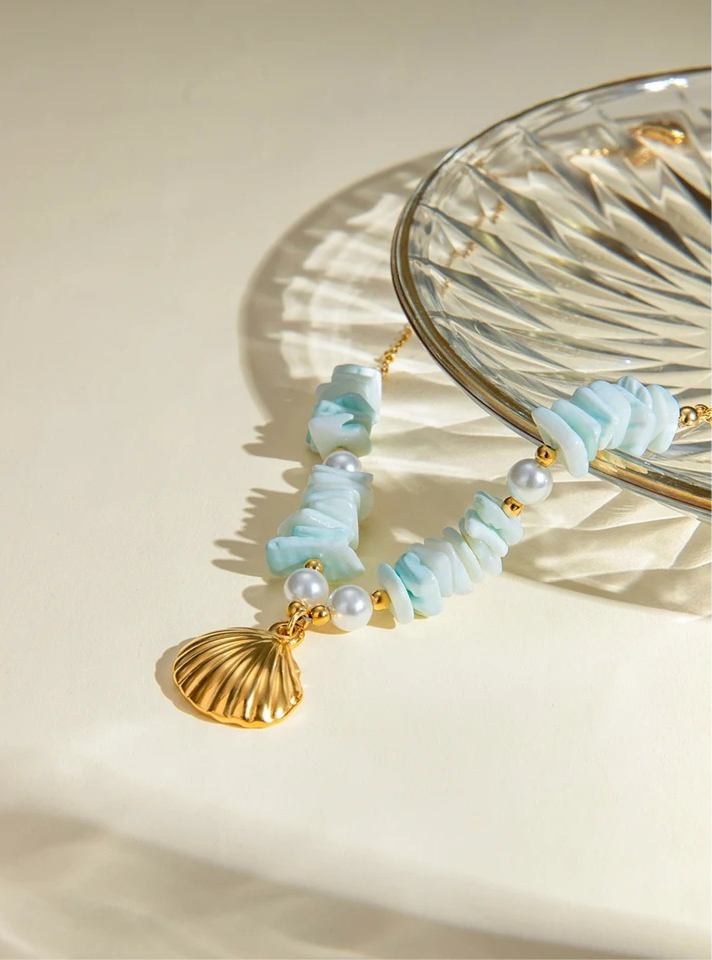 Whisper of the Seashell Necklace necklaces LUNARITY GARAGE   