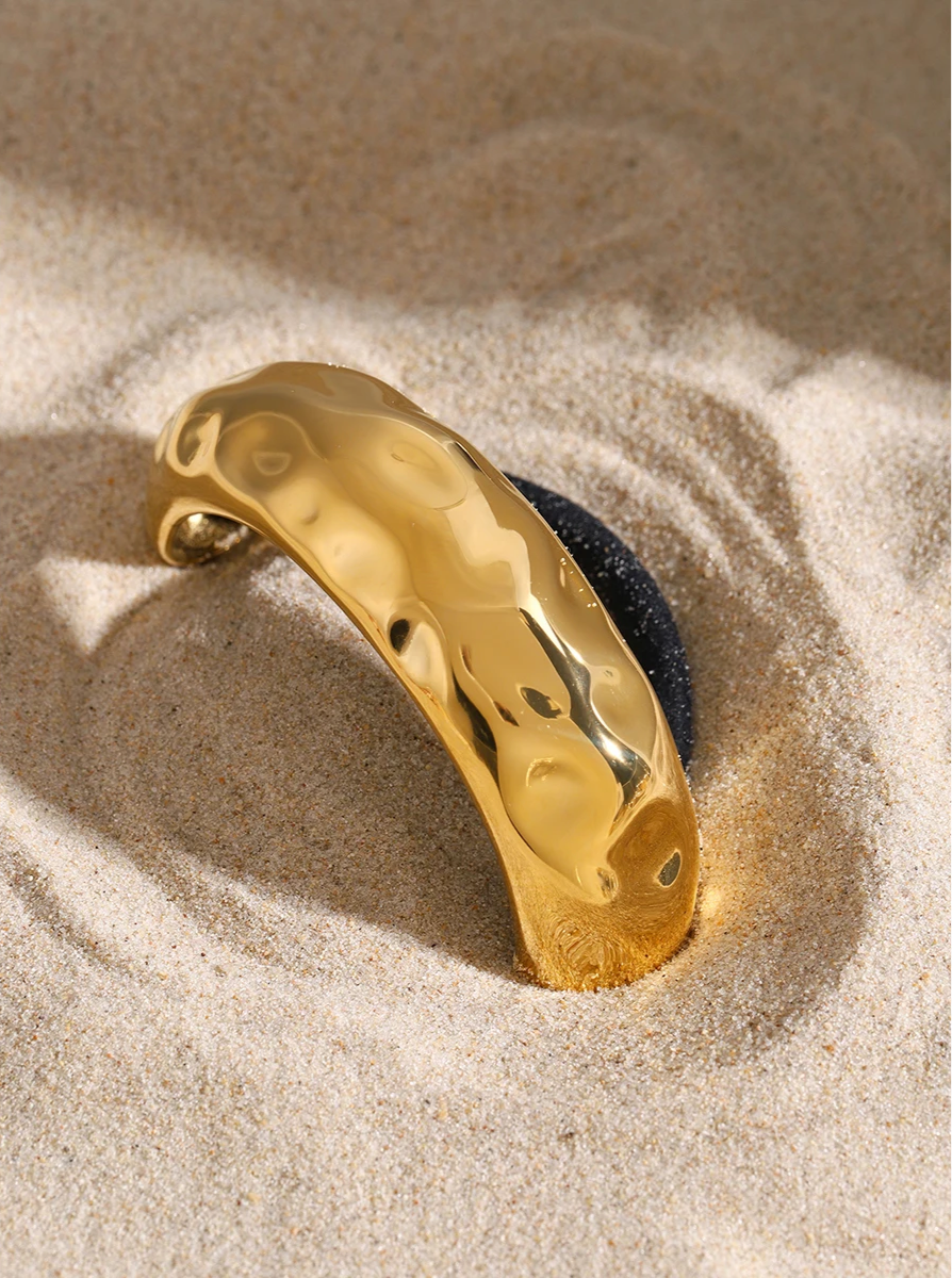 Chic Semicircle Arc Curved Buckle Hair Tie Buckle LUNARITY GARAGE   