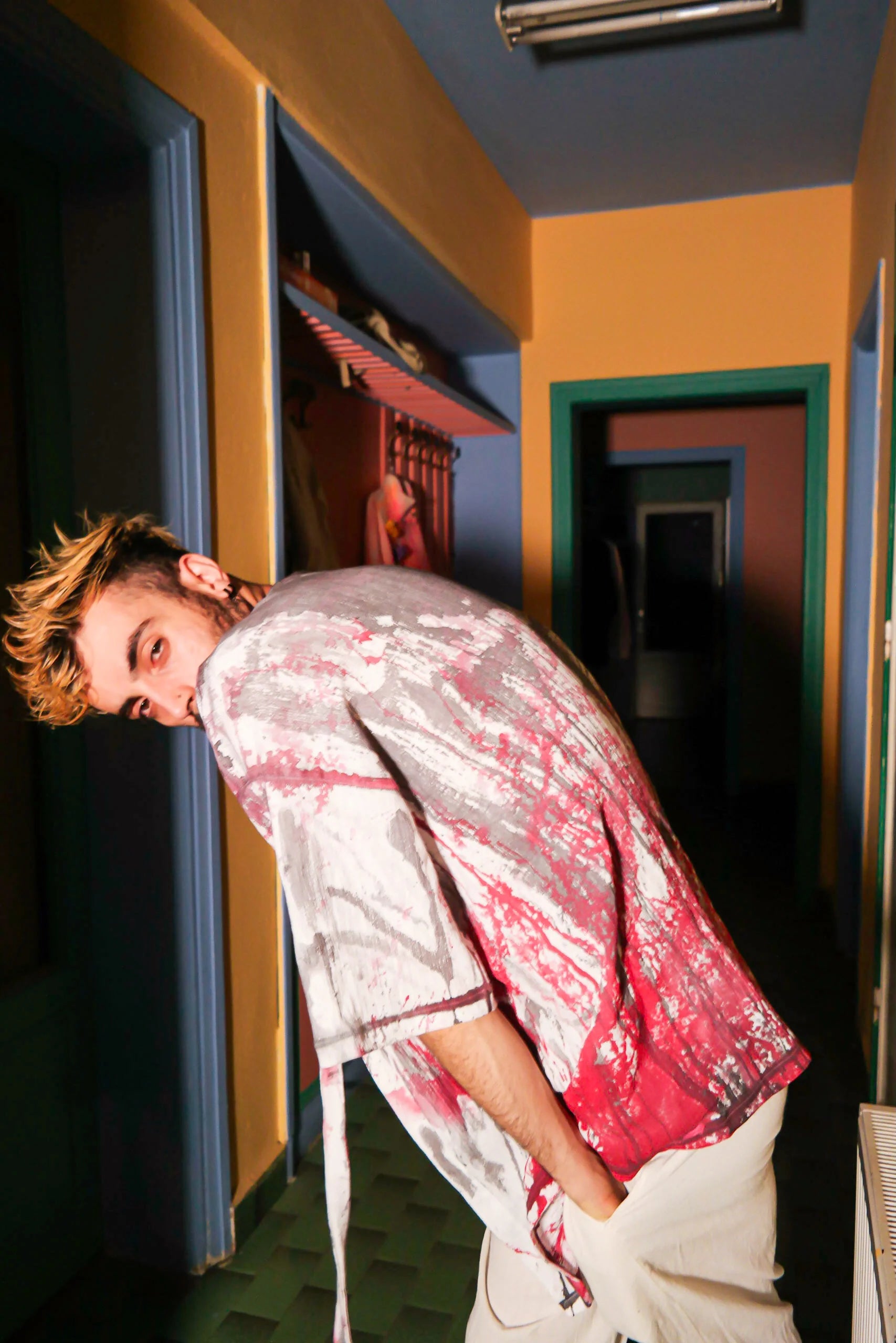 Sile Cloth Red and Black Kimono kimono LUNARITY GARAGE