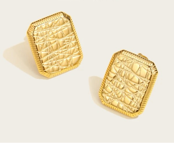 Tarnish-Free Minimalist Geometric Stud Earrings earrings LUNARITY GARAGE