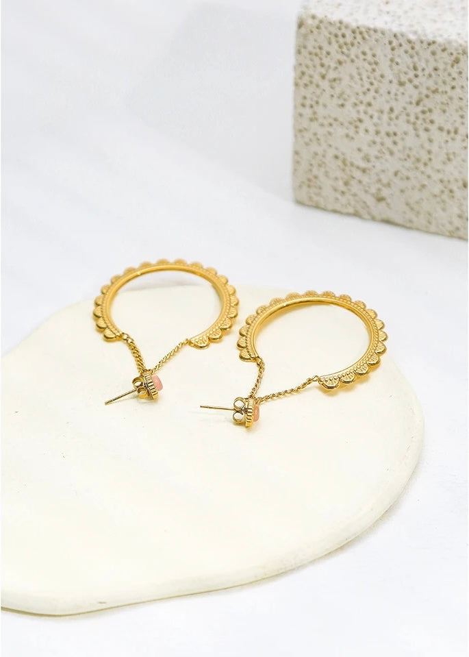 Ophelia Flame Minimalist Earrings earrings LUNARITY GARAGE