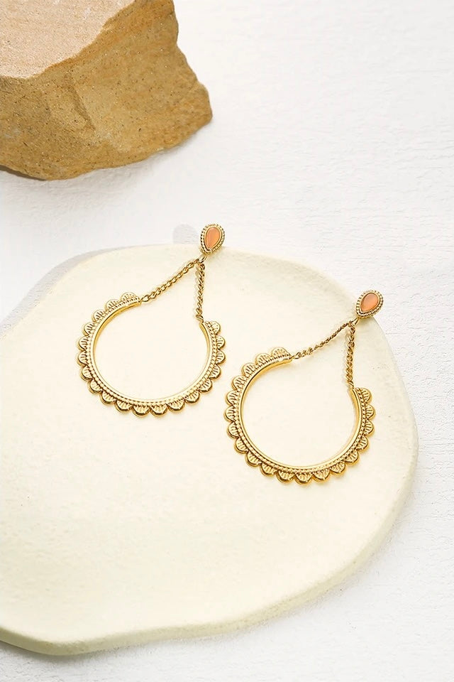 Ophelia Flame Minimalist Earrings earrings LUNARITY GARAGE   