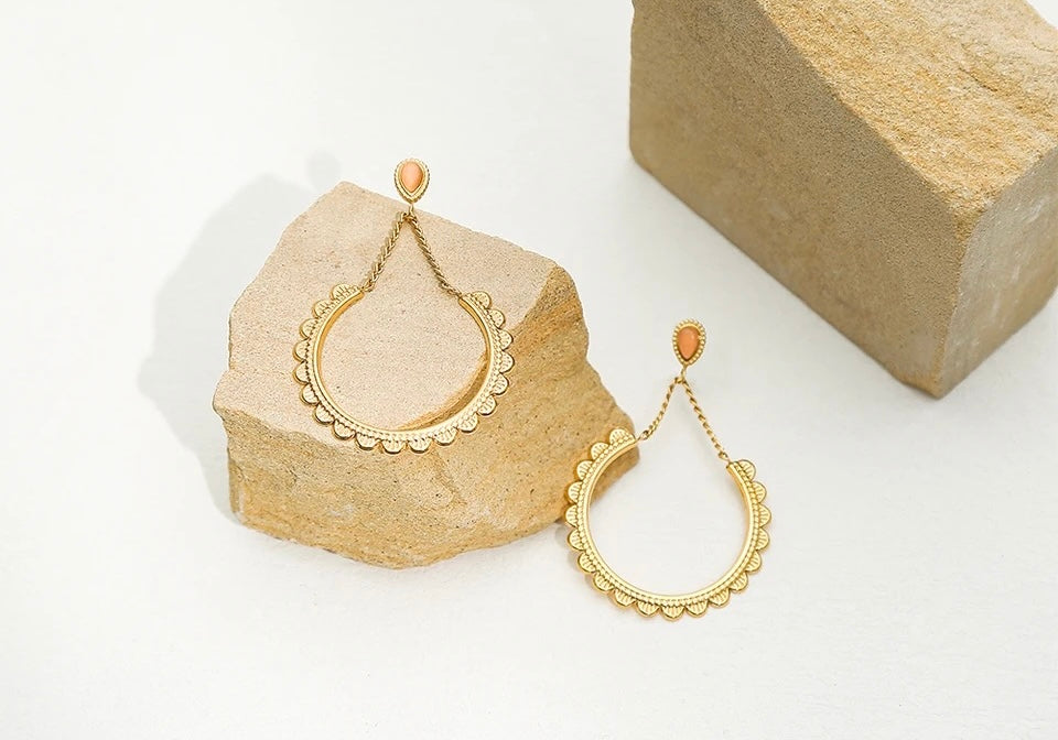 Ophelia Flame Minimalist Earrings earrings LUNARITY GARAGE   