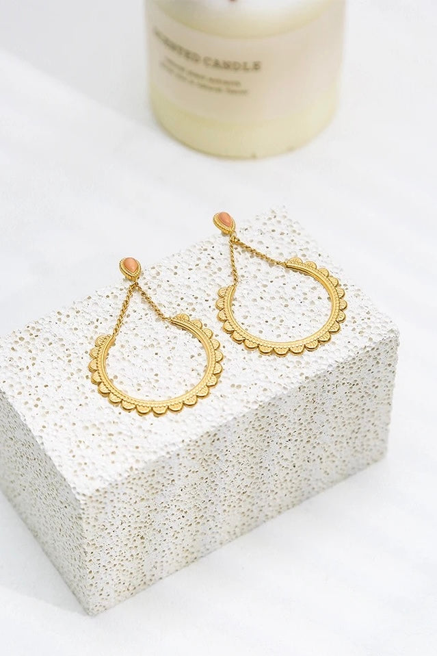 Ophelia Flame Minimalist Earrings earrings LUNARITY GARAGE   