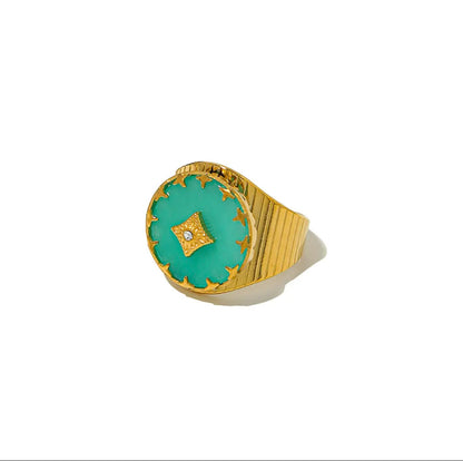 Nile Ring ring LUNARITY GARAGE Turquoise  