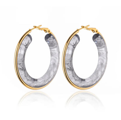 Acrylic Hoop Earrings earrings LUNARITY GARAGE   