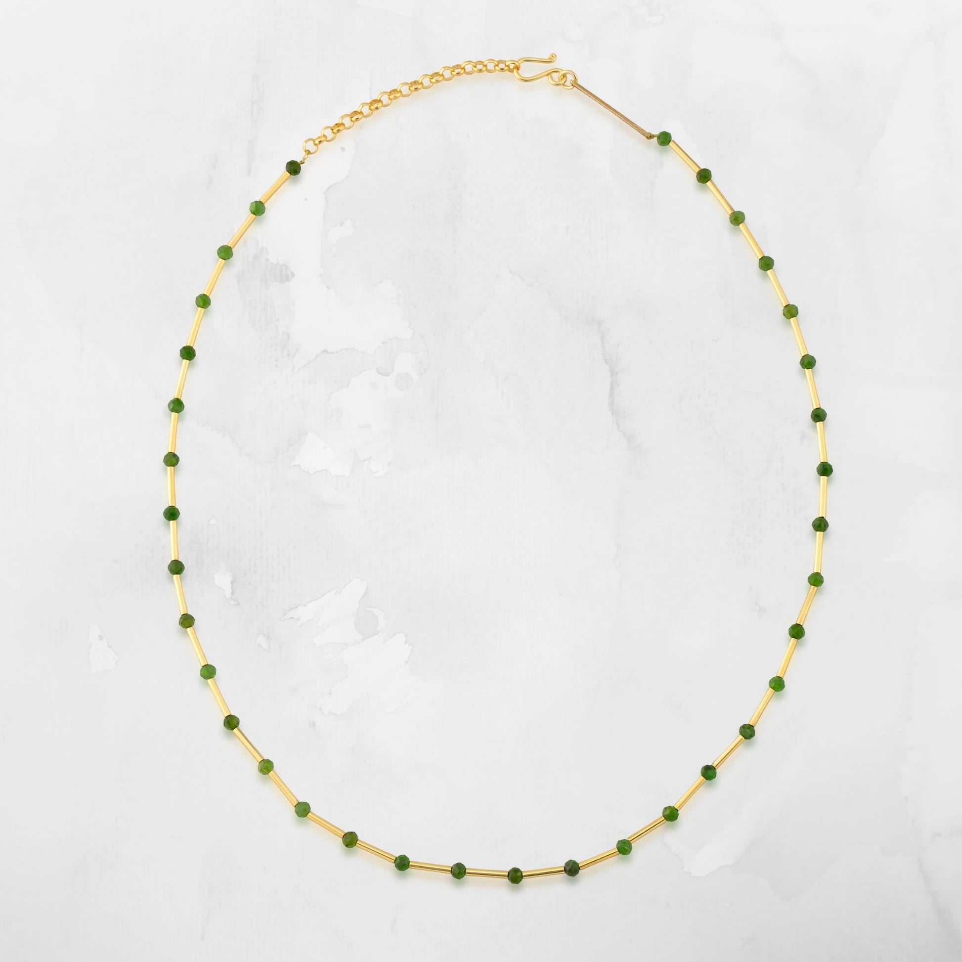 Helen Agate Chain Necklace – Handcrafted Luxury Necklace LUNARITY GARAGE