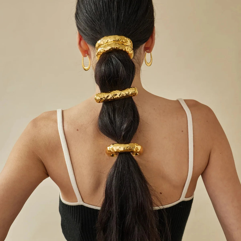 Chic Semicircle Arc Curved Buckle Hair Tie Buckle LUNARITY GARAGE   