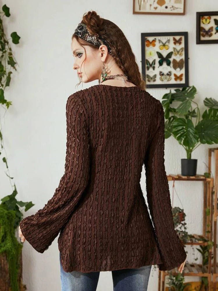 Lace Butterfly Patchwork Cardigan Top Tops Lunarity Garage