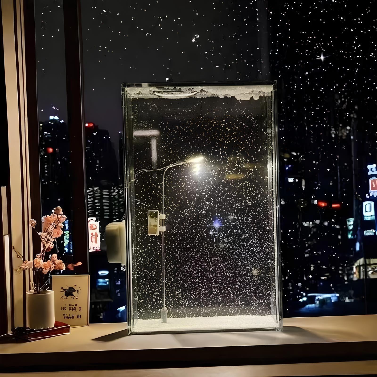 DIY Magic Snowy Landscape Night Light – Desktop Decor Night Lights Lunarity Garage