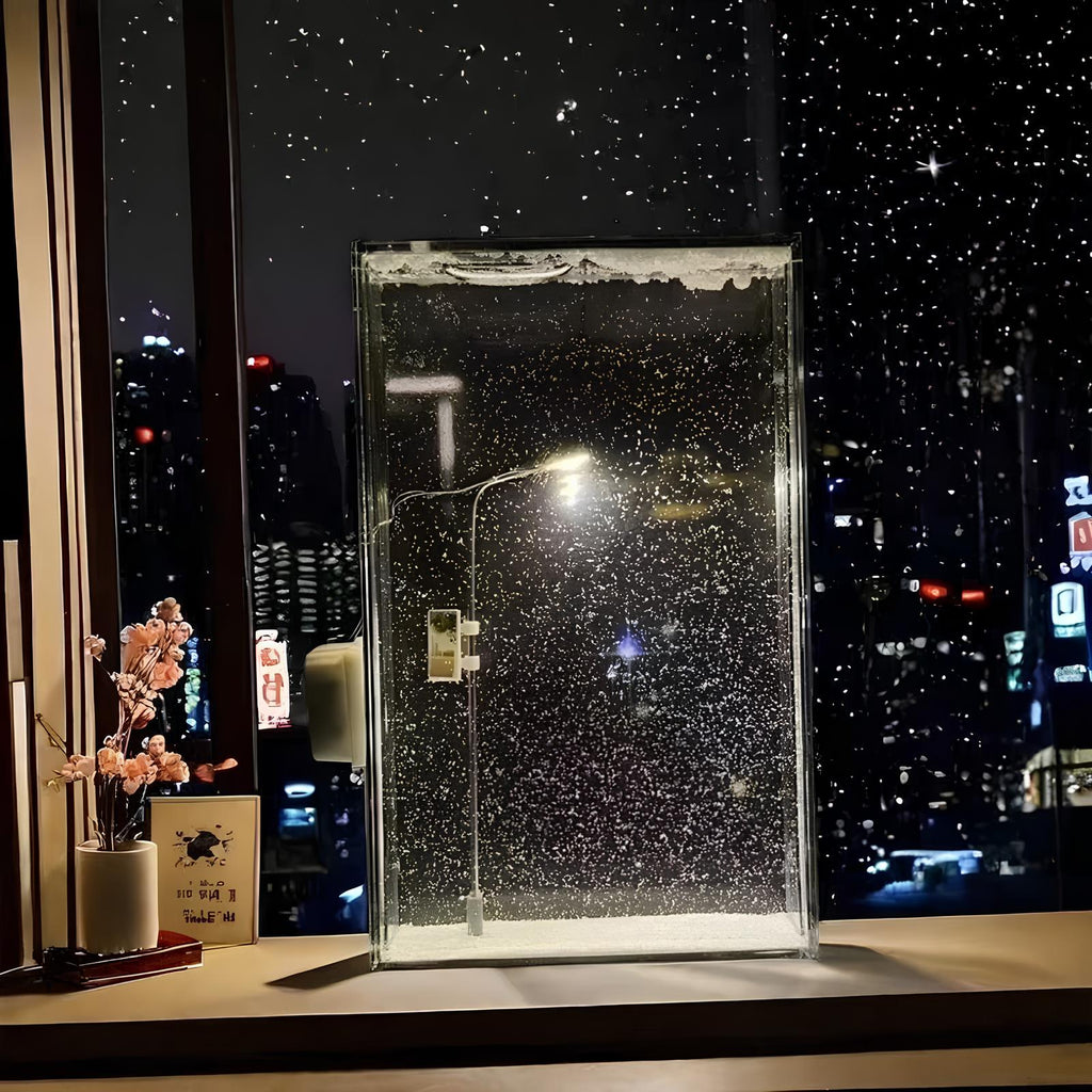 DIY Magic Snowy Landscape Night Light – Desktop Decor Night Lights Lunarity Garage