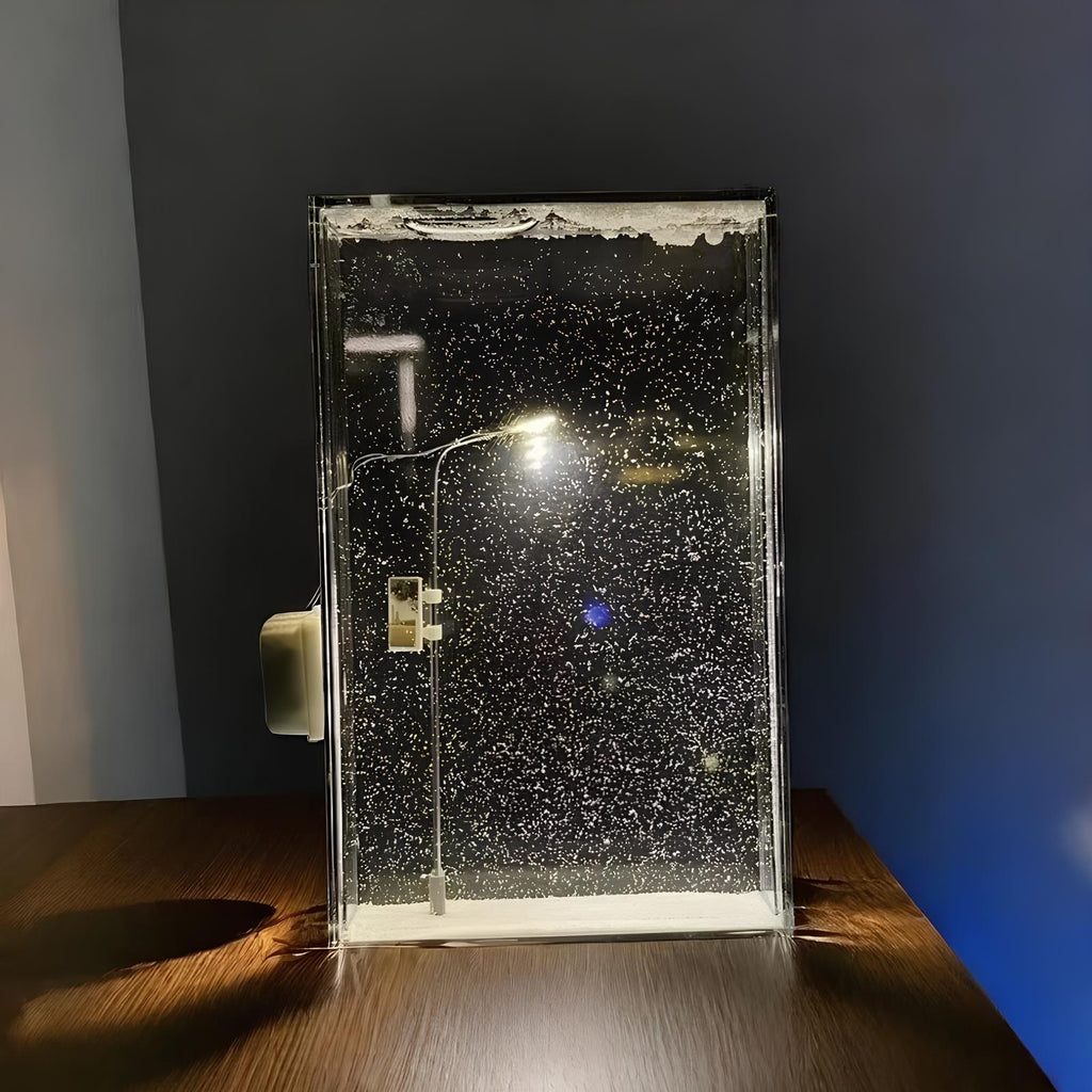 DIY Magic Snowy Landscape Night Light – Desktop Decor Night Lights Lunarity Garage
