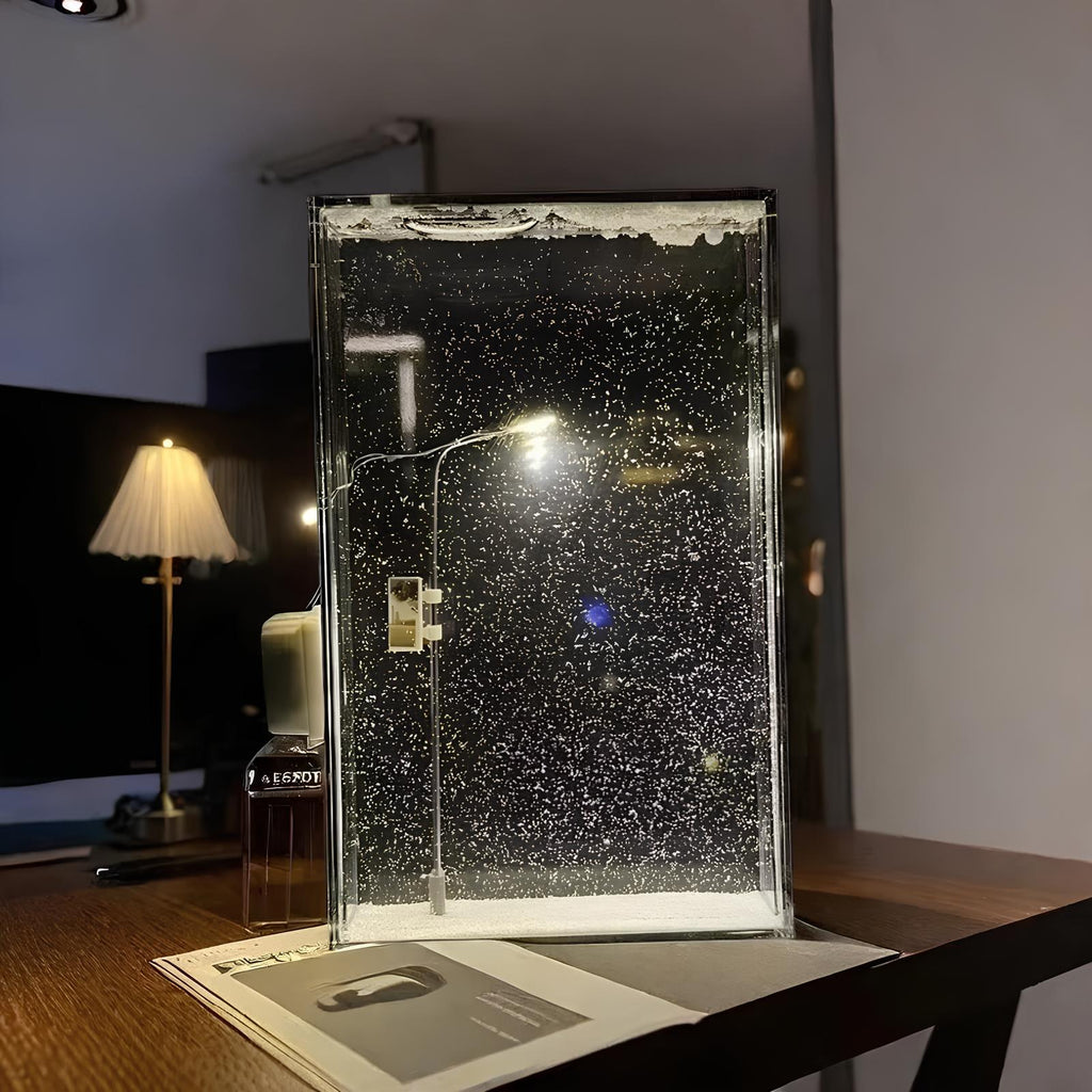 DIY Magic Snowy Landscape Night Light – Desktop Decor Night Lights Lunarity Garage