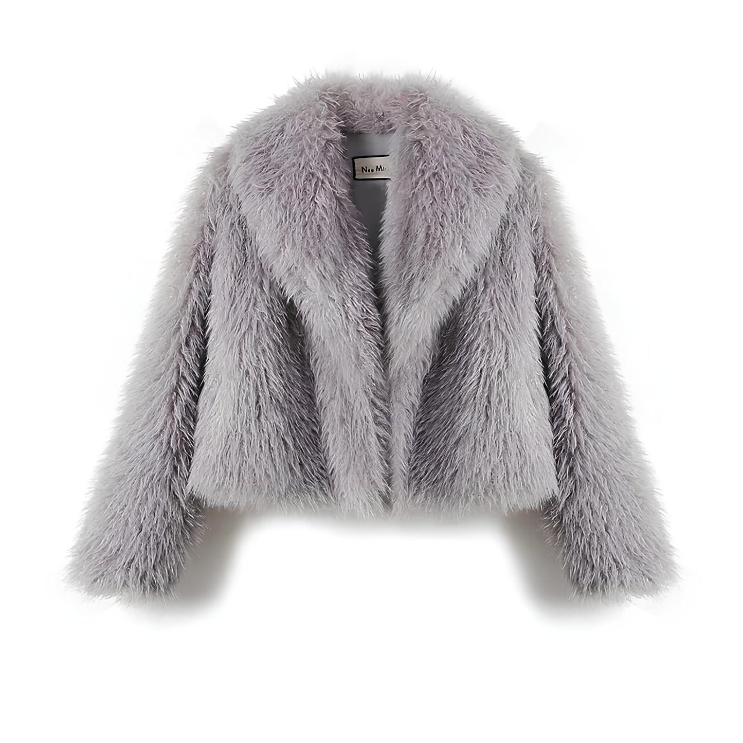 Luxury Burgundy Faux Fur Coat – The Ultimate Winter Statement Piece Coats Lunarity Garage Gray S