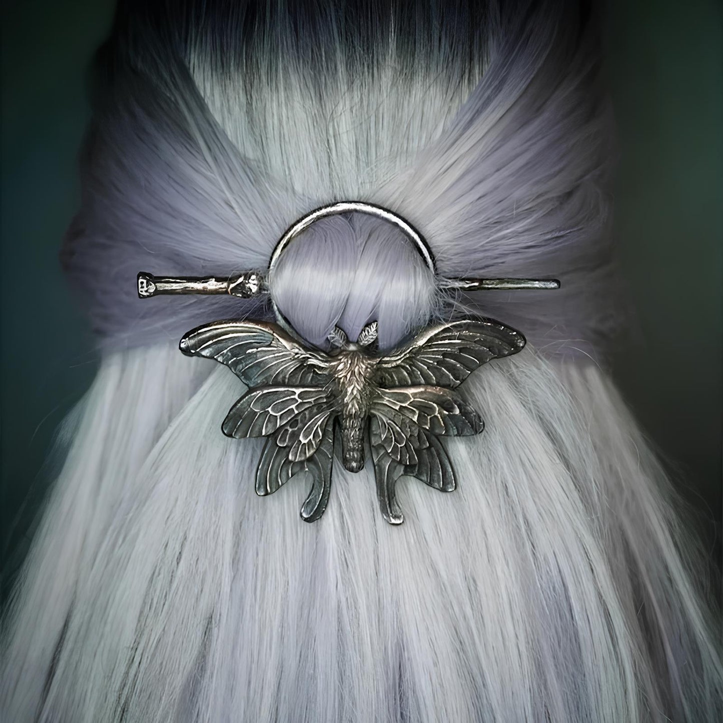 Nordic Gothic Metal Hair Stick – A Statement Headdress for Bold Elegance Hairpin Lunarity Garage Style 1