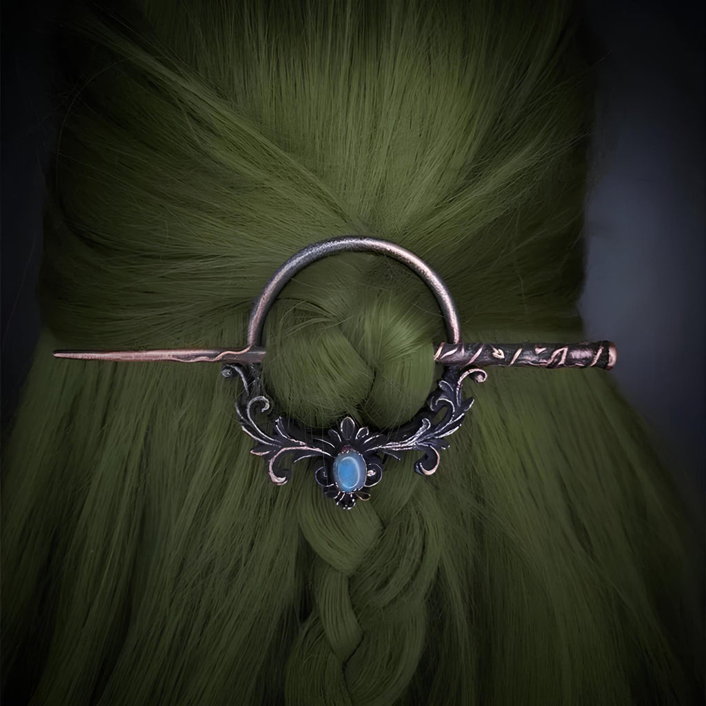 Nordic Gothic Metal Hair Stick – A Statement Headdress for Bold Elegance Hairpin Lunarity Garage