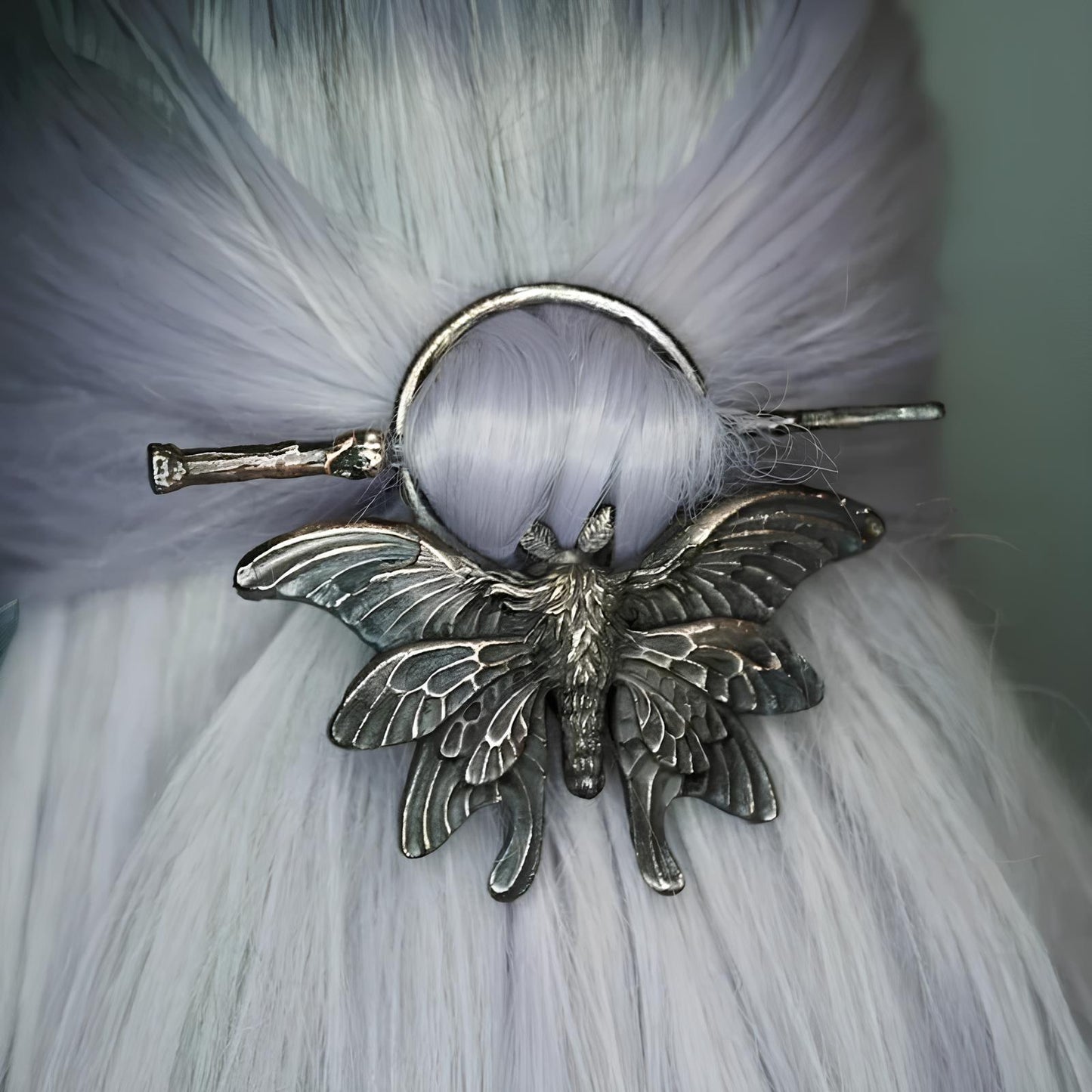 Nordic Gothic Metal Hair Stick – A Statement Headdress for Bold Elegance Hairpin Lunarity Garage