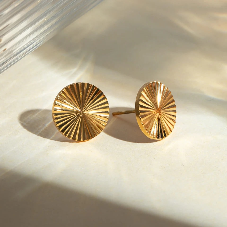Enchanting Sun Stud Earrings earrings LUNARITY GARAGE