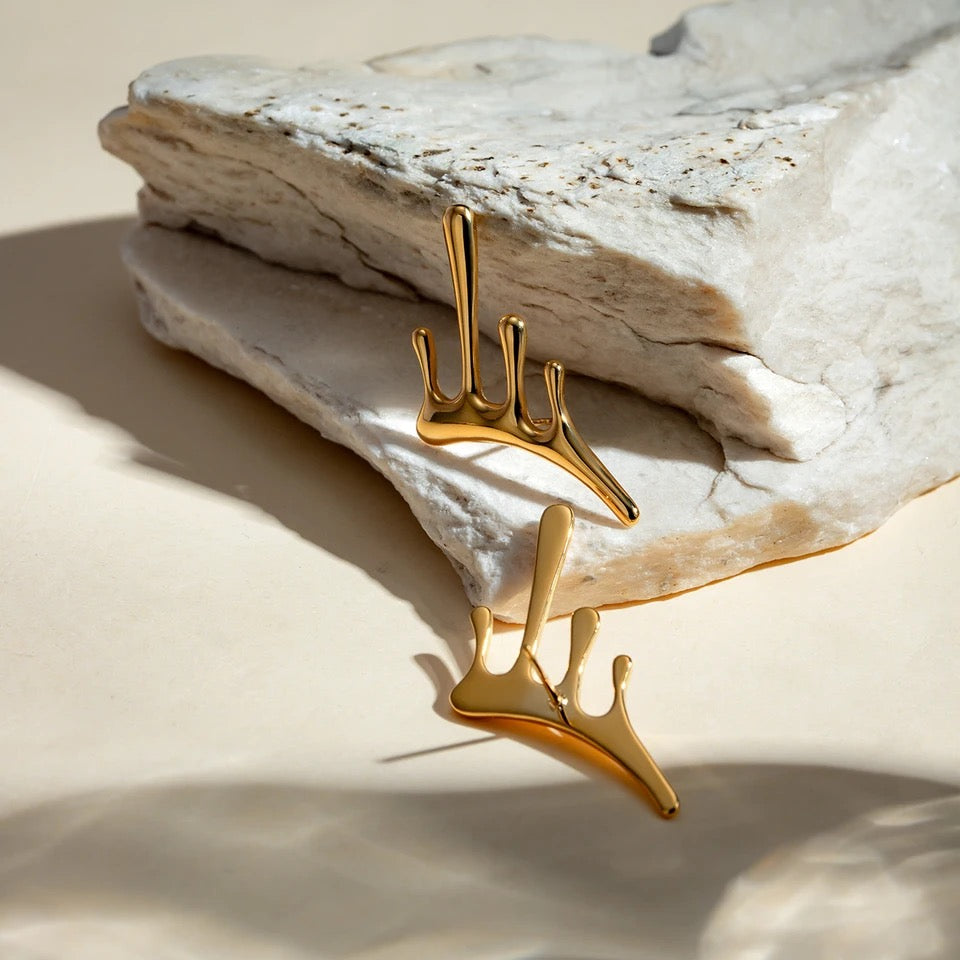 Vintage Liquid Drop Earrings earrings LUNARITY GARAGE