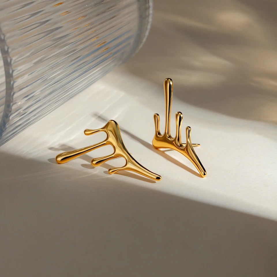 Vintage Liquid Drop Earrings earrings LUNARITY GARAGE