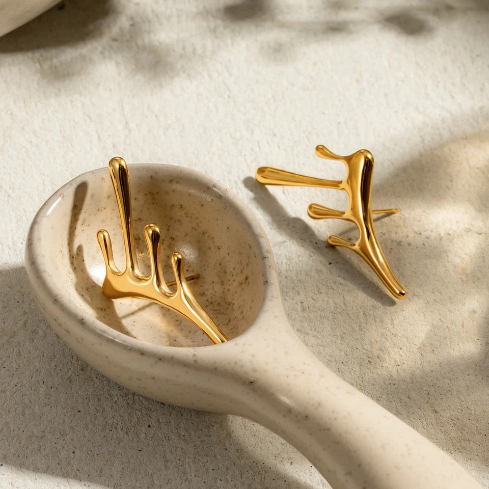 Vintage Liquid Drop Earrings earrings LUNARITY GARAGE