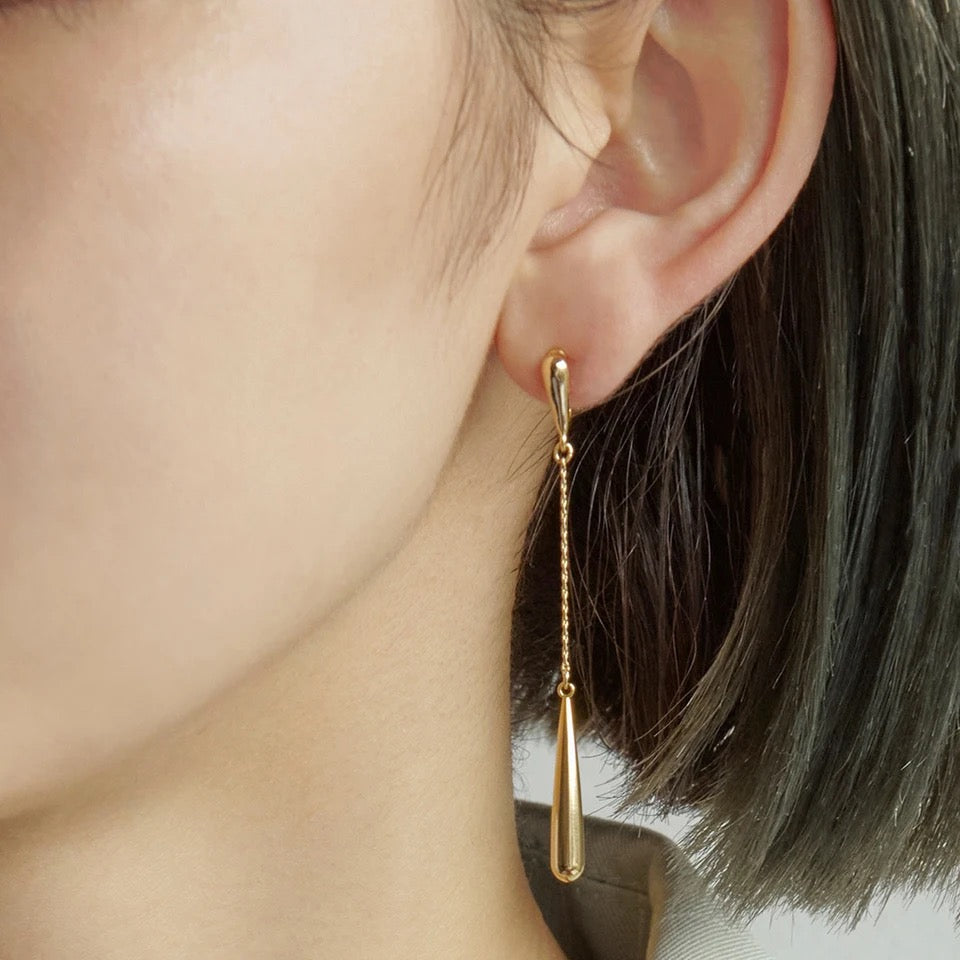 Teardrop Minimalist Earrings earrings LUNARITY GARAGE   