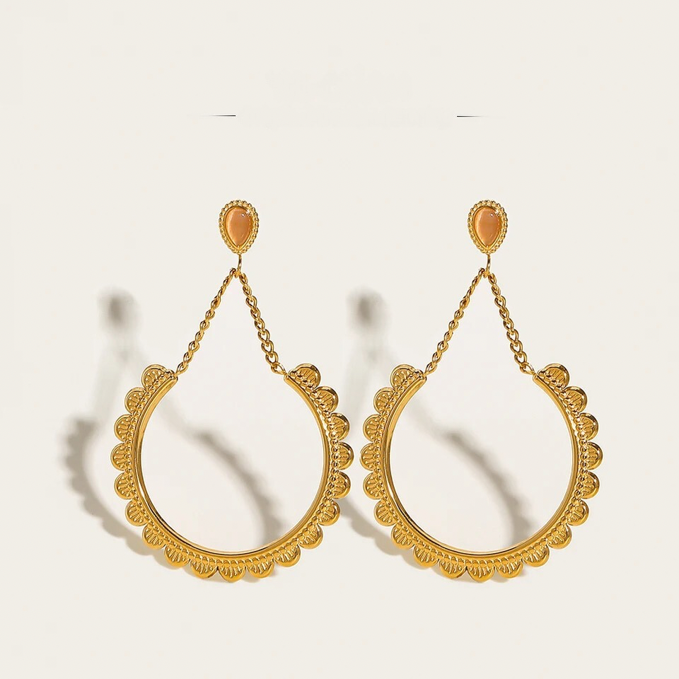 Ophelia Flame Minimalist Earrings earrings LUNARITY GARAGE