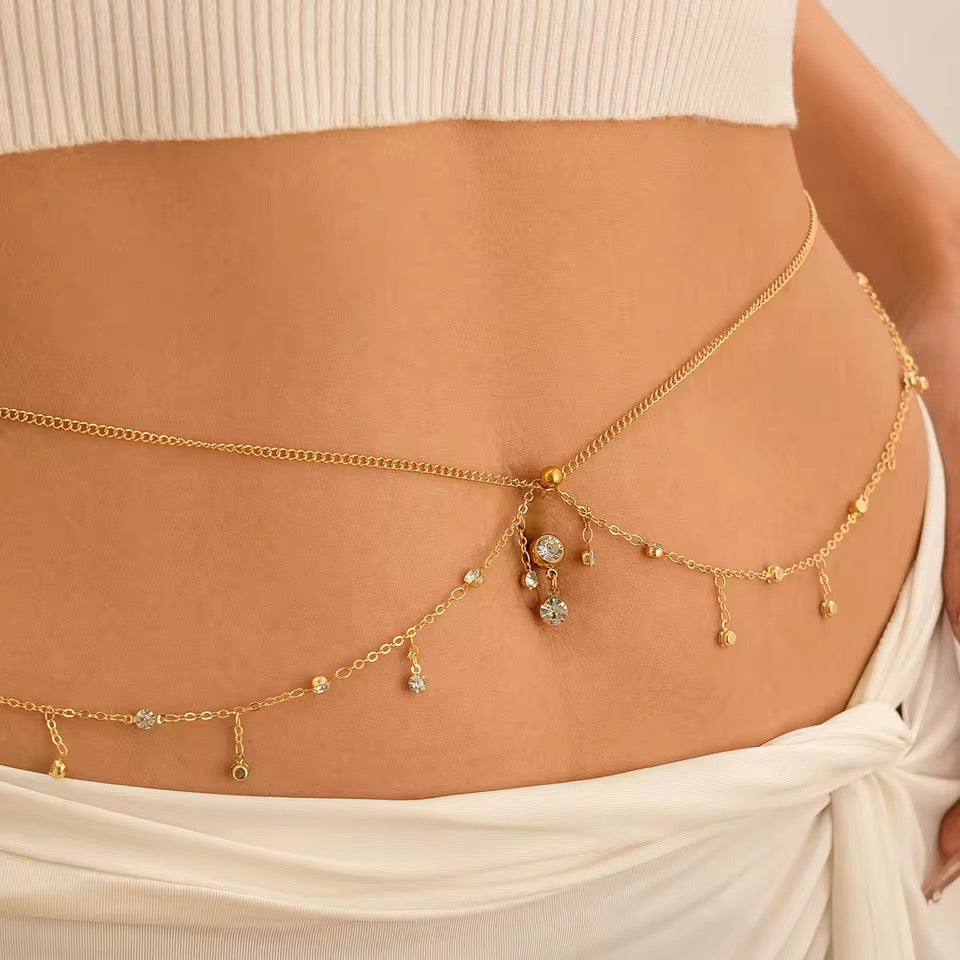 Solstice Spark Aesthetic Waist Chain waist chain LUNARITY GARAGE   