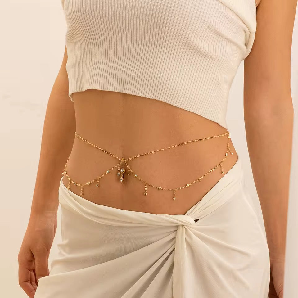 Solstice Spark Aesthetic Waist Chain waist chain LUNARITY GARAGE   