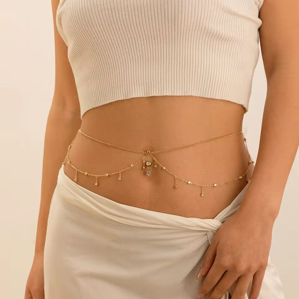 Solstice Spark Aesthetic Waist Chain waist chain LUNARITY GARAGE   