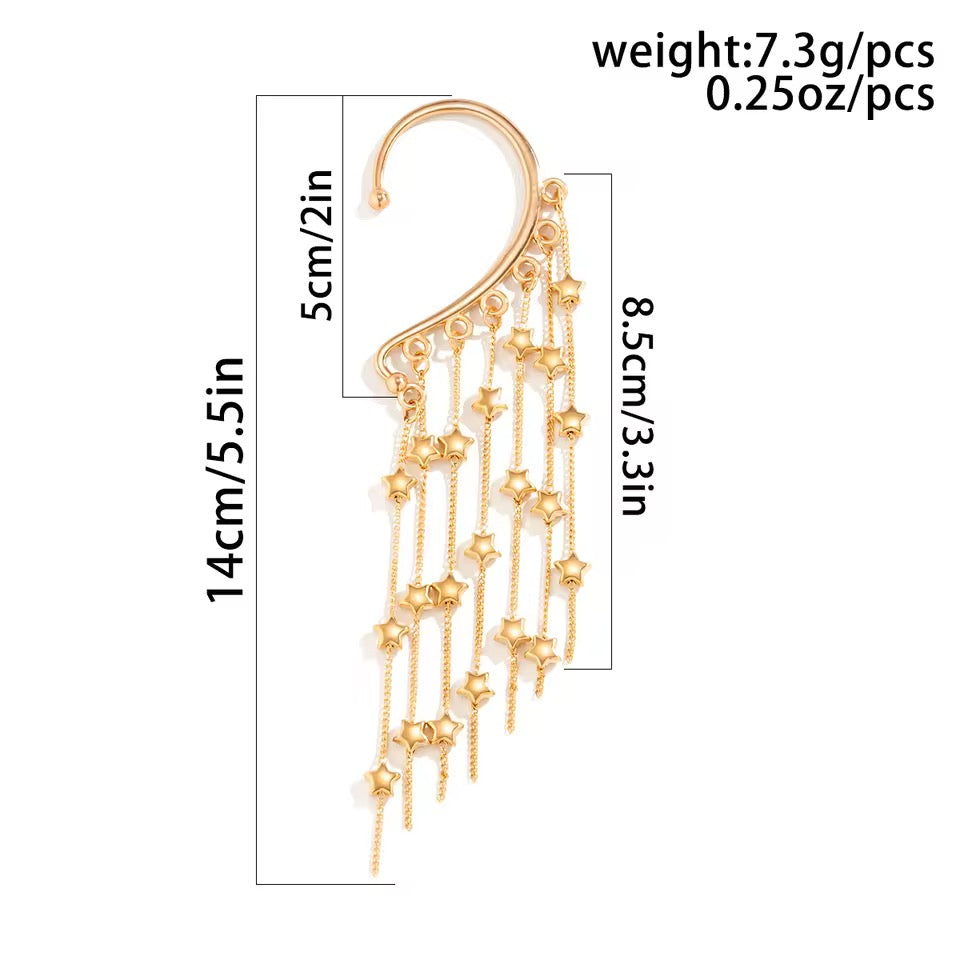 Celestial Dancer Clip Festival Earring ear clip LUNARITY GARAGE