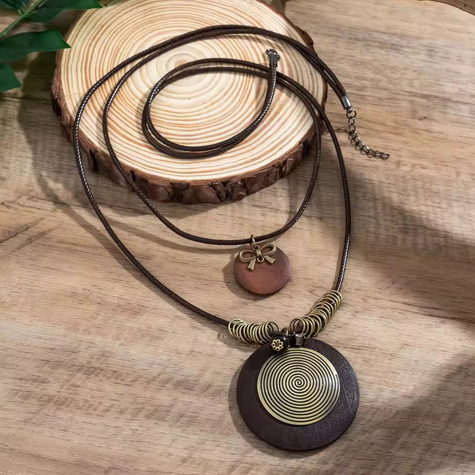 Vİntage Spiritual Woods Necklace necklaces LUNARITY GARAGE   