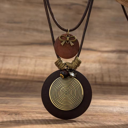 Vİntage Spiritual Woods Necklace necklaces LUNARITY GARAGE   