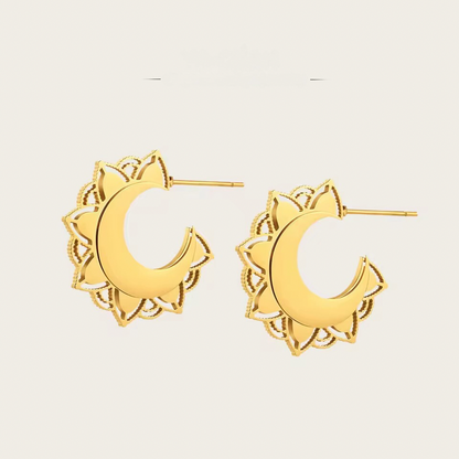 Minimalist Prisma Curves Earrings  LUNARITY GARAGE   