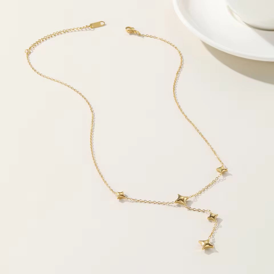 Minimalist Celestial Spark Necklace necklaces LUNARITY GARAGE