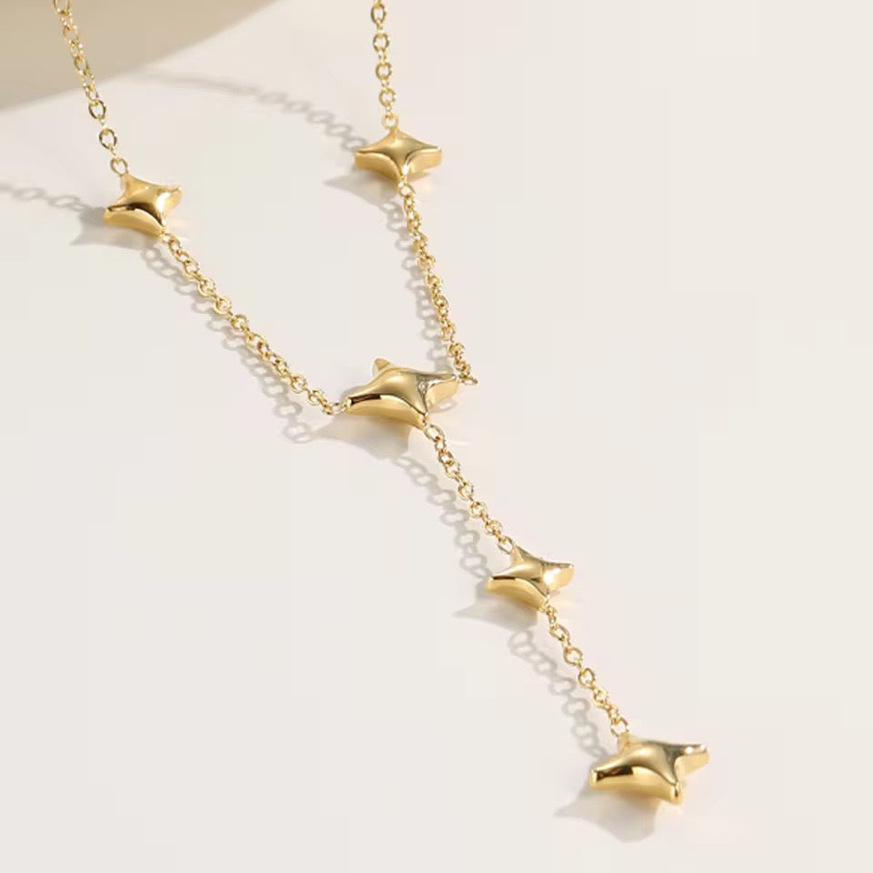 Minimalist Celestial Spark Necklace necklaces LUNARITY GARAGE