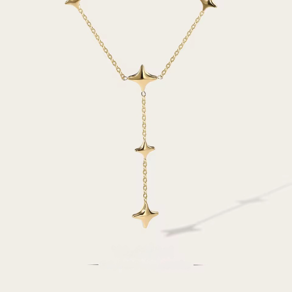 Minimalist Celestial Spark Necklace necklaces LUNARITY GARAGE