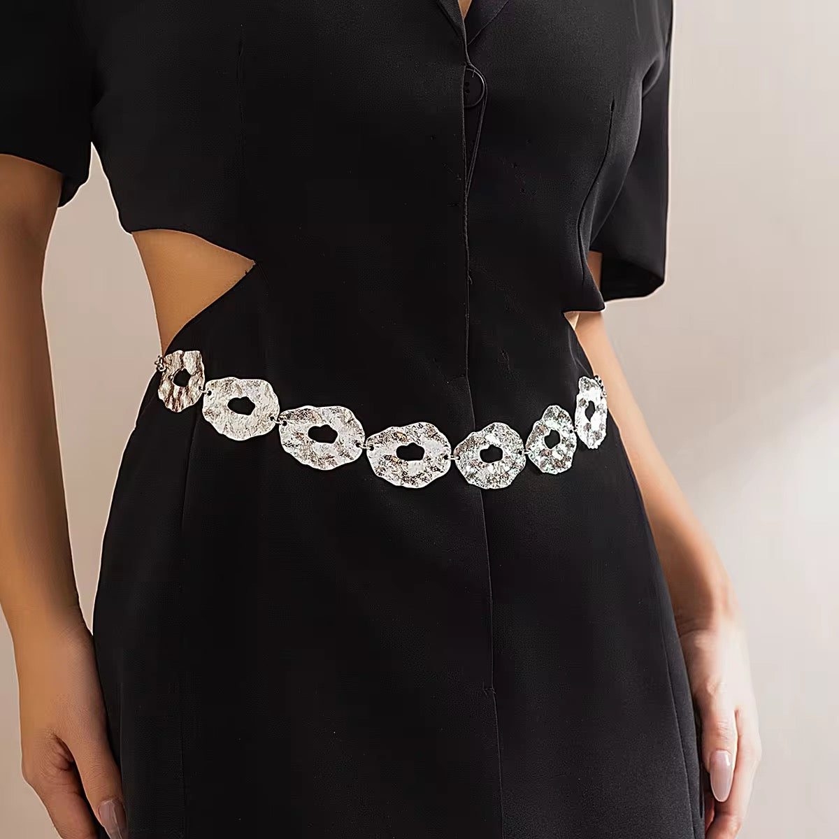 Aesthetic Iron Glamour Waist Chain waist chain LUNARITY GARAGE