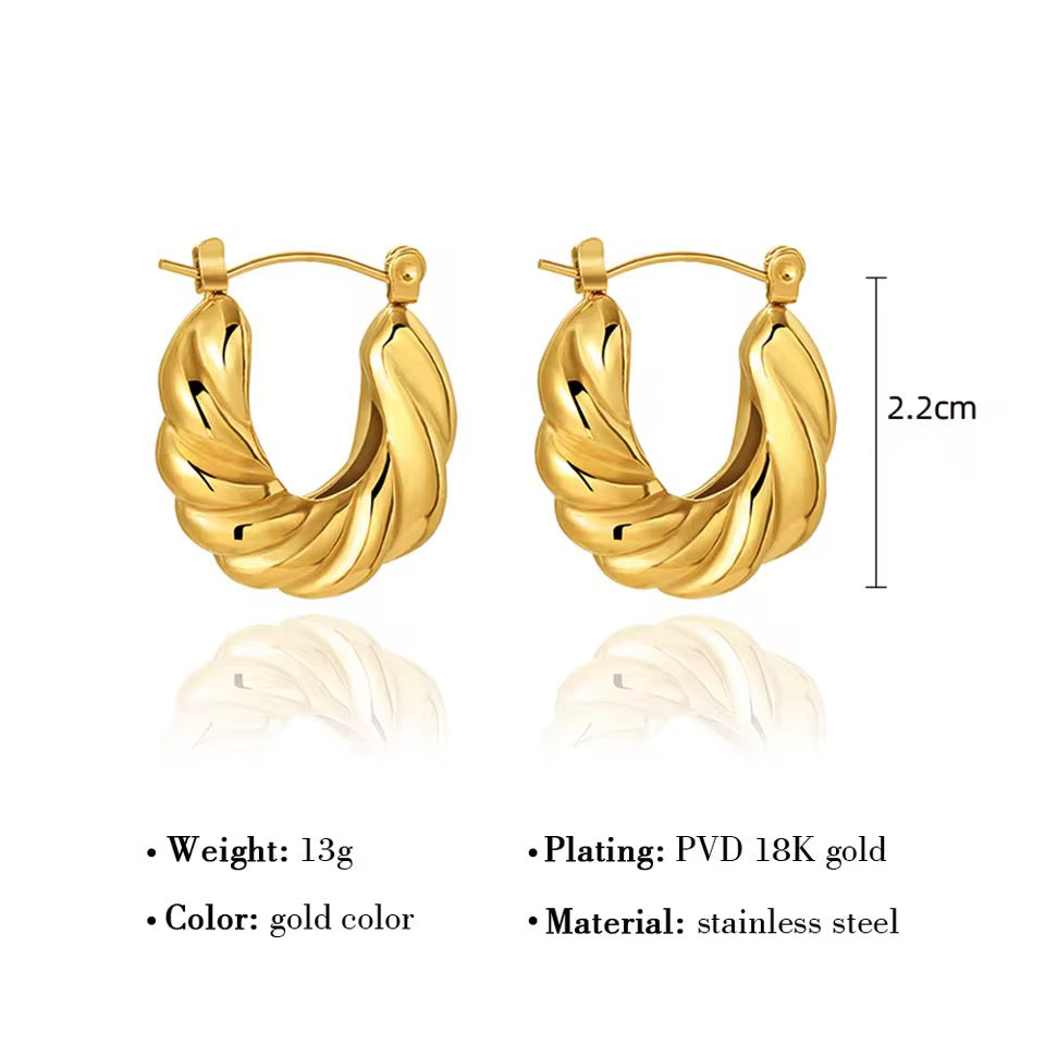 Minimalist Aura Arcs Earrings earrings LUNARITY GARAGE