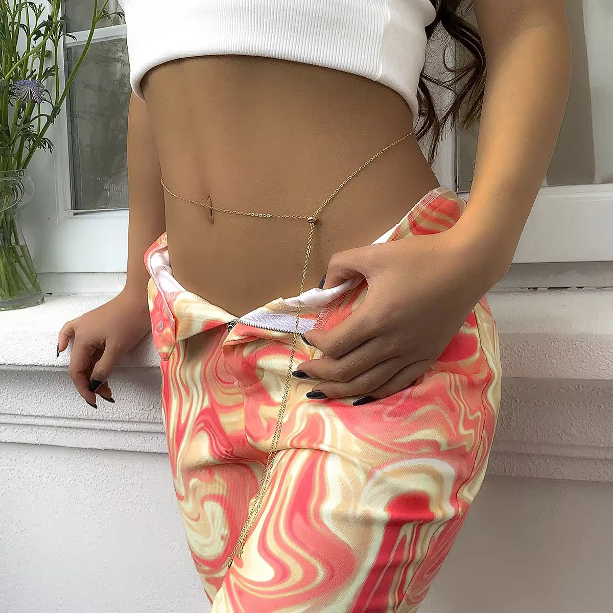 Boho Minimalist Waist Chain waist chain LUNARITY GARAGE