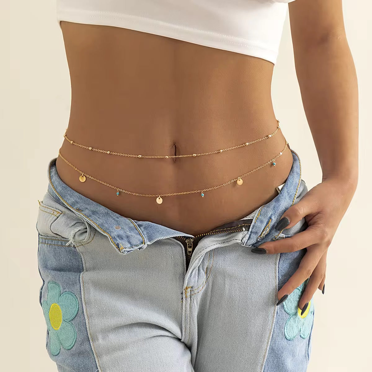 Boho Minimalist Symphony Waist Chain waist chain LUNARITY GARAGE